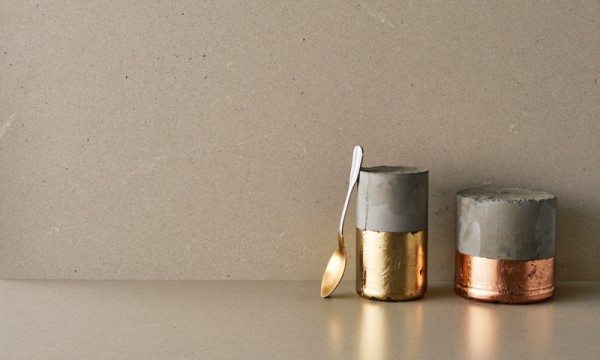 Raw concrete countertop color Caesarstone classico collection