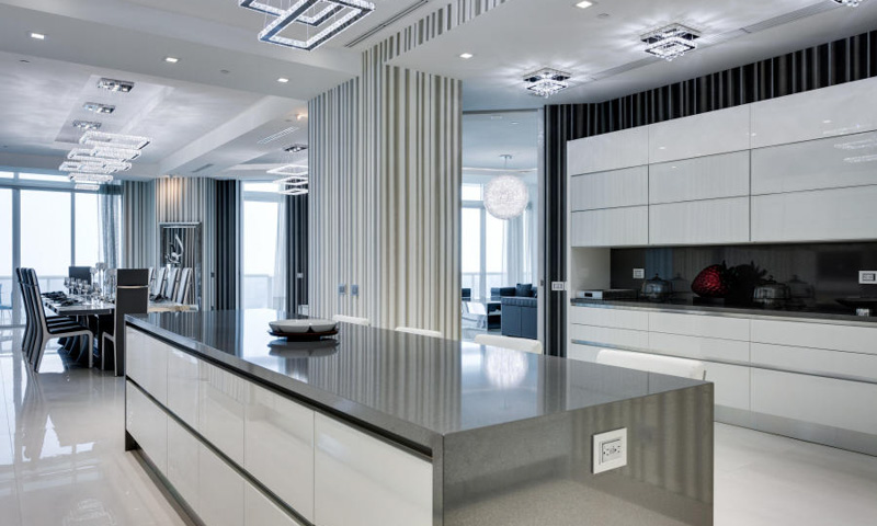 Retro Bathroom Remodel Volare Shines In Trump Hollywood Project Modern Bathroom North Design