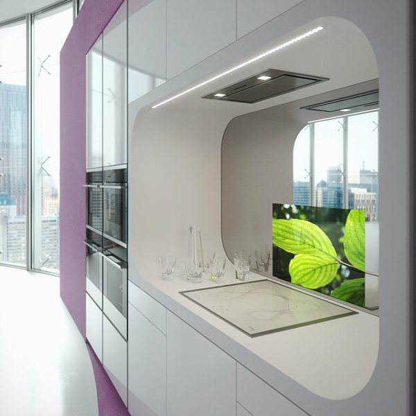 Modern kitchen Rastelli Karim Rashid Karan collection