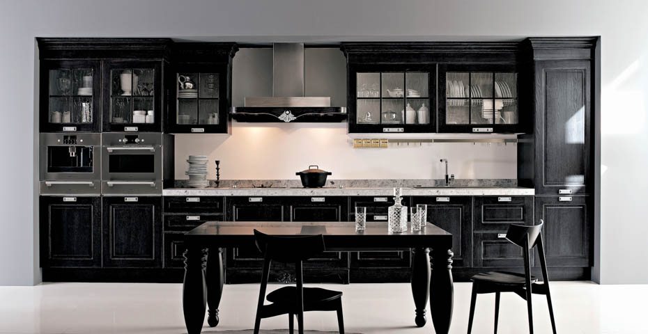 Traditional kitchen cabinets