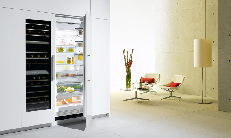 Modern kitchen appliances Miele Liebherr Bertazzoni Fagor Gaggeneau KitchenAid SMEG