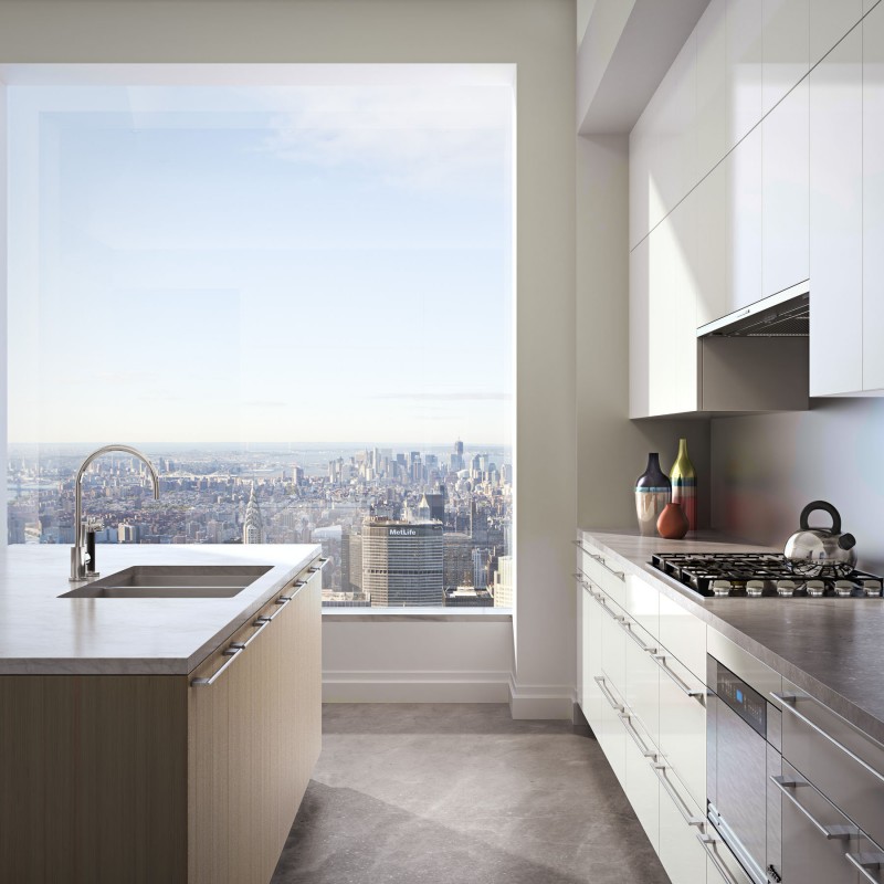 Arab Cucine has been chosen to furnish 142 kitchens and utility areas at 432 Park Avenue.