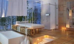 MOMA Design spa-like bathroom design trends