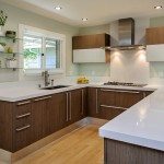 Modern kitchen cabinet remodeling project