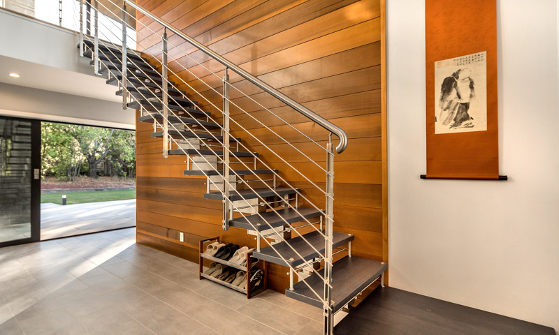 Monte Sereno Modern Staircase