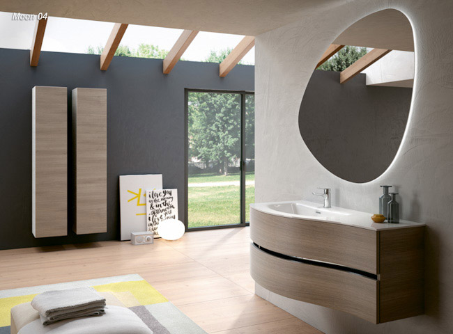 Modern Bathroom Vanities – Moon | European Cabinets & Design