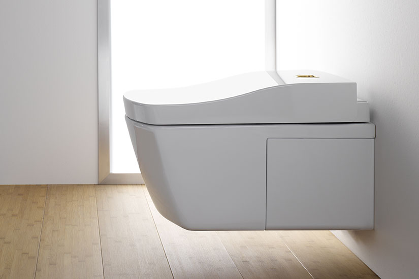 A sauna or steam shower is one of the ultimate master bathroom must haves, offering the luxury of a day spa right in your own home. Whether you're in a hot or cool climate, this feature adds value, comfort, and a relaxing escape for you and your partner. Designed for two, it doesn’t take up much space—making it a perfect complement to sleek Italian Bathroom Vanities. While it may look like a high-end indulgence, the cost of installation is often more affordable than you'd expect. The Washlet S300 is the most advanced toilet Toto offers for American consumers. 