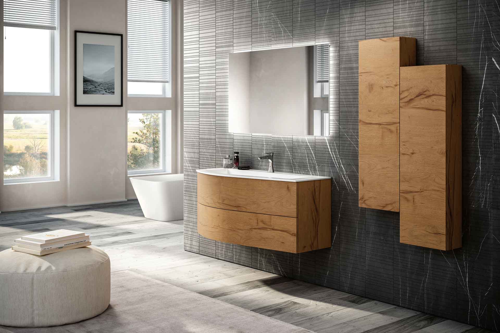 Floating Bathroom Vanity Latitudine European Cabinets