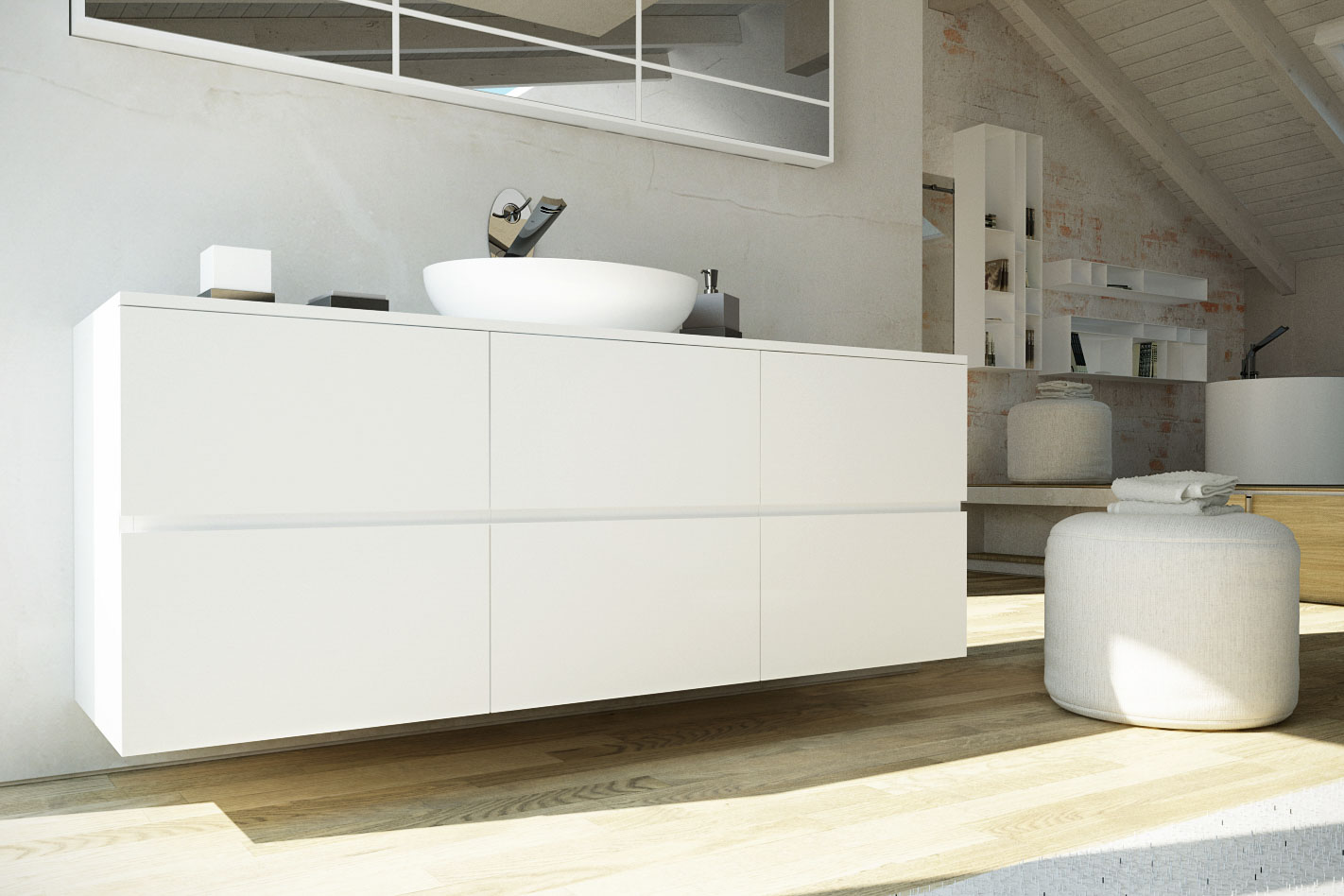 European on sale sink vanity