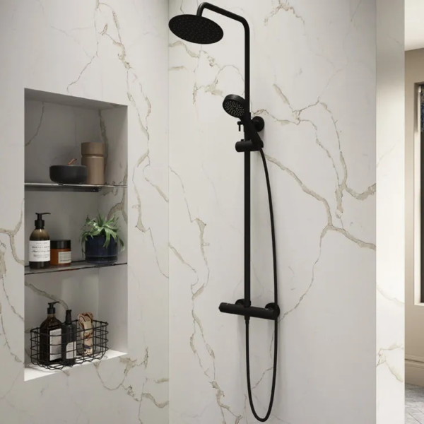 Black or white brassware