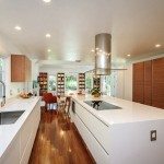 modern white kitchen