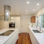 modern white kitchen