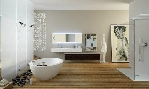 modern bathroom cabinets