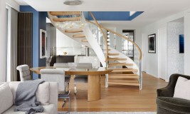 NYC Curved Staircase