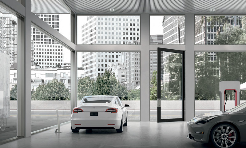 oikos nova modern glass front door