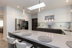 San Mateo Modern Gray Kitchen