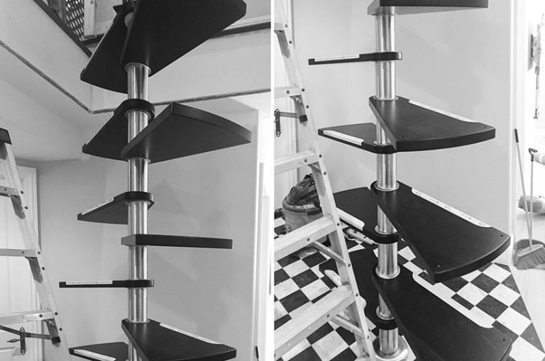 How to Install a Spiral Staircase European & Design