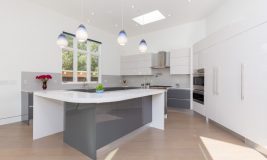 Palo Alto Grey & White Kitchen